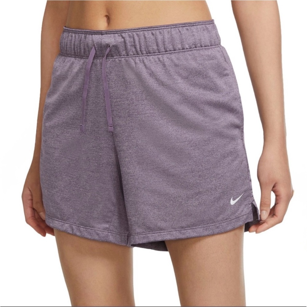 Nike Women's Athletic Dri-fit Shorts in Purple